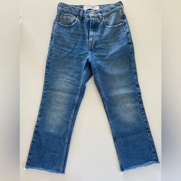 Golden Goose Blue Flare Jeans - Picture 1 of 12